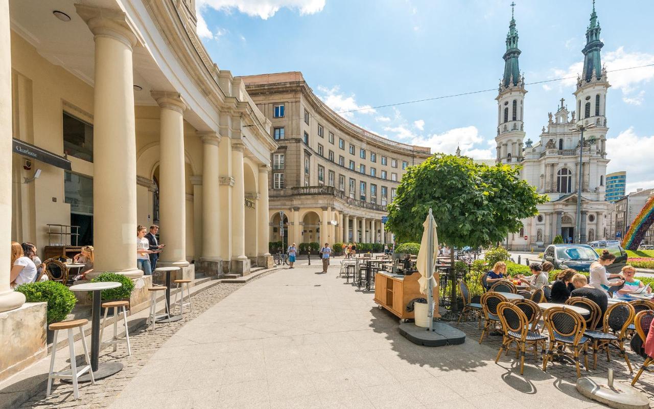 Zbawiciela Square P&O Serviced Apartments Warschau Buitenkant foto
