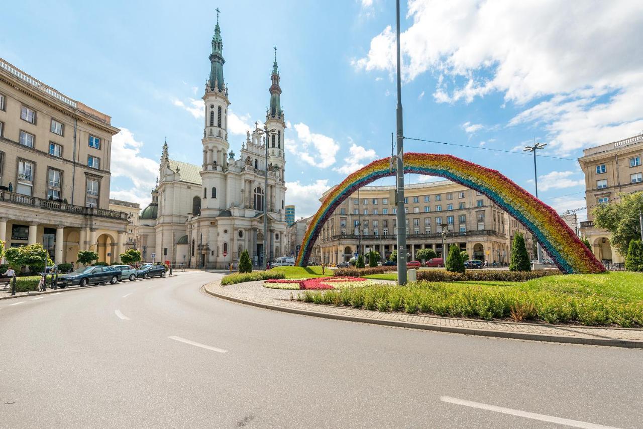 Zbawiciela Square P&O Serviced Apartments Warschau Buitenkant foto