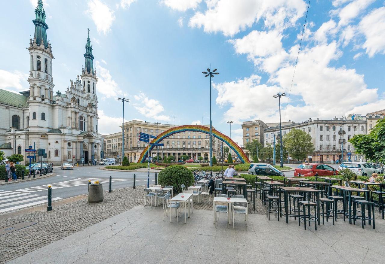 Zbawiciela Square P&O Serviced Apartments Warschau Buitenkant foto